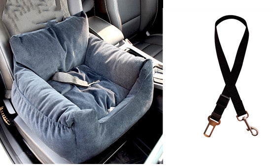 Portable Car Kennel Pet Car Safety Seat