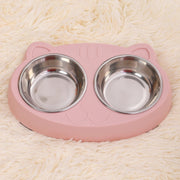 Cat Bowl Drinking Water Feeding Pet Rice Basin