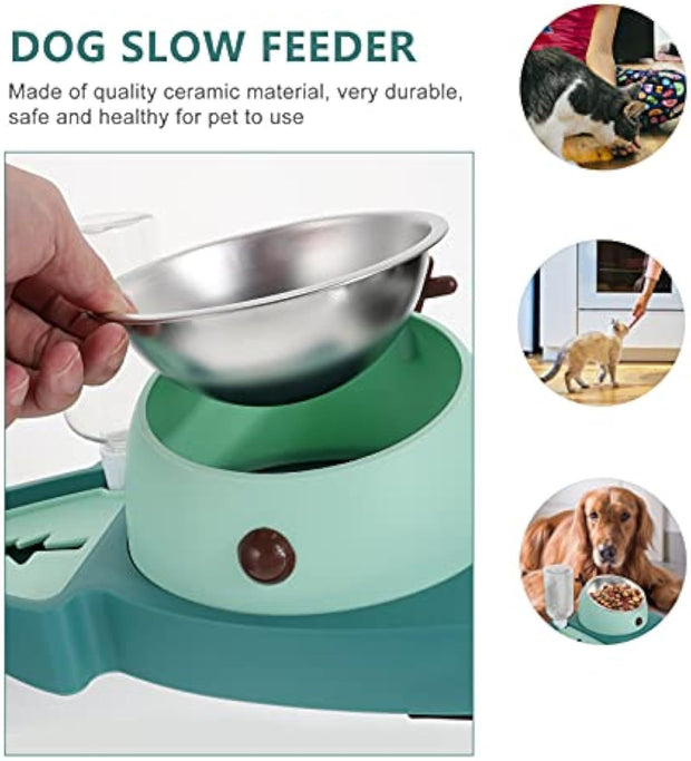 Pet Bowl Pet Feeding Bowl Slow Feeding Bowl Pet Feeding Equipment