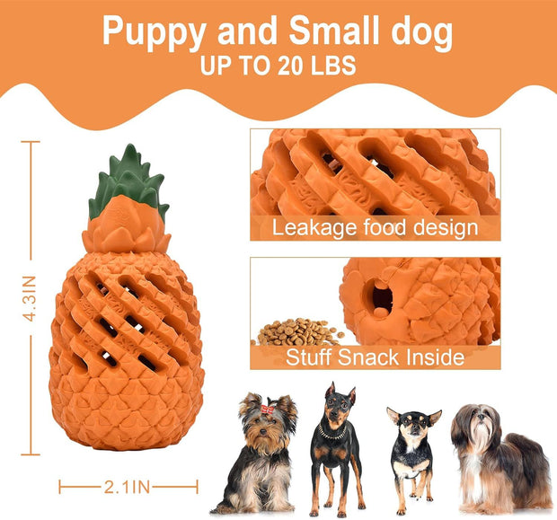 Dog Toys For Dogs Pineapple Dog Chew Toys For Aggressive Chewers Indestructible